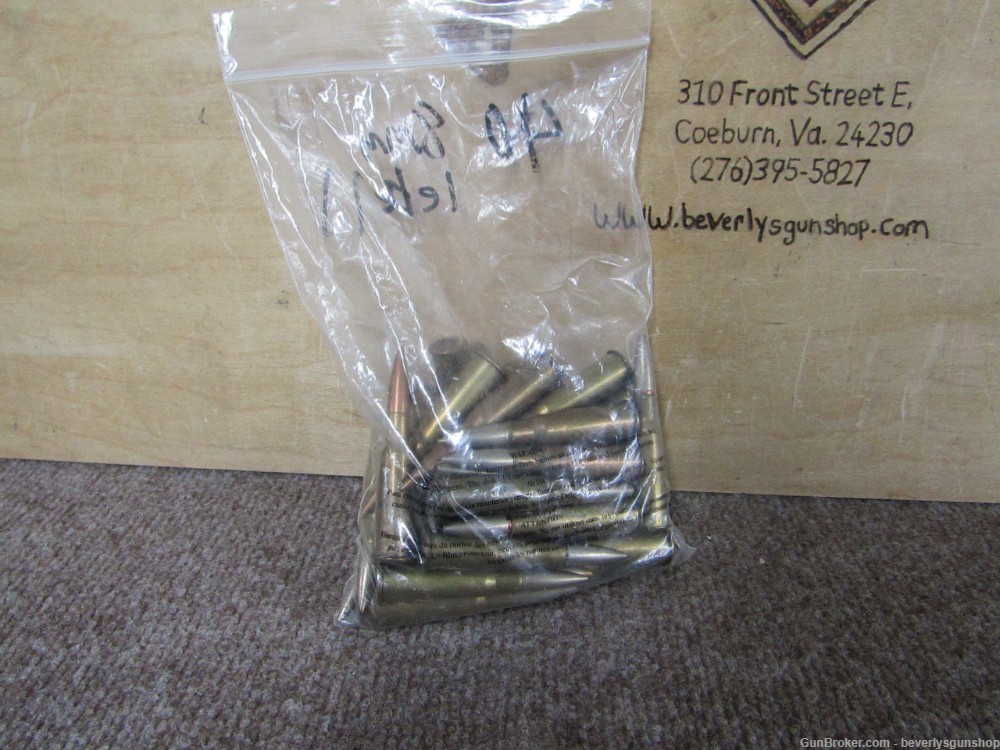 40 Rounds of Surplus 8mm Lebel Ammo-img-1