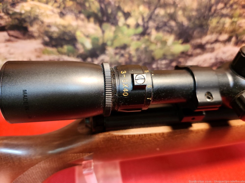 Savage model 93R17 left hand bolt action with scope in 17hmr-img-7