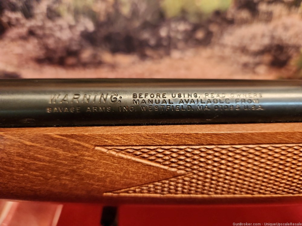 Savage model 93R17 left hand bolt action with scope in 17hmr-img-22