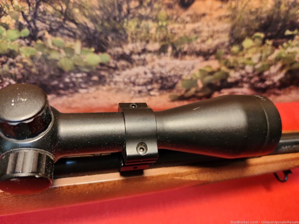 Savage model 93R17 left hand bolt action with scope in 17hmr-img-8