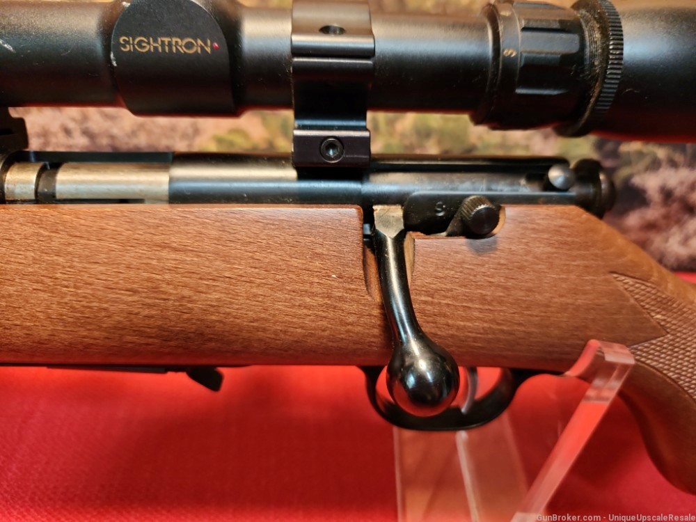 Savage model 93R17 left hand bolt action with scope in 17hmr-img-17