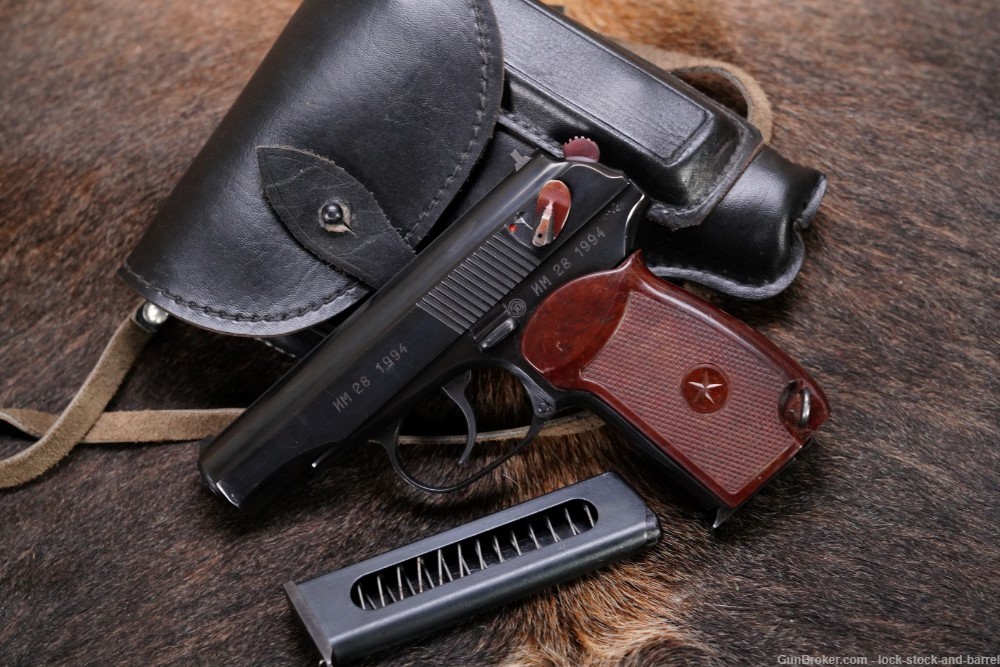 Bulgarian Arsenal 10 Makarov PM 9x18mm Semi-Auto Pistol & Holster, NO CA-img-3