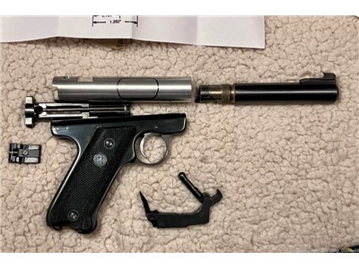 Ruger Mark I Bull builders Kit- no ffl! Complete with receiver blank!