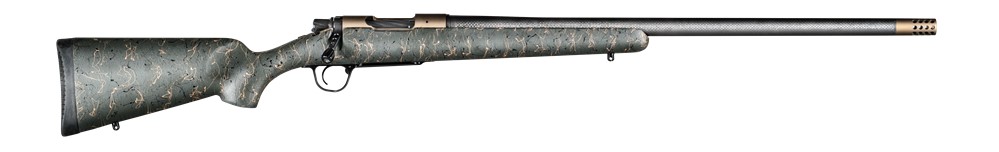 Christensen Arms Ridgeline 243 Win Rifle 20 Green w/ Black/Tan Webbing 8010-img-0