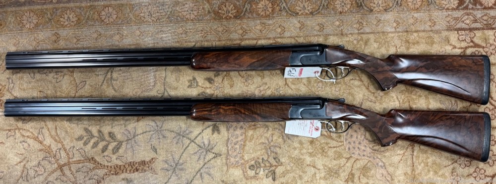 Matched Pair 12 Bore Perazzi High Tech S with SCO wood-img-1