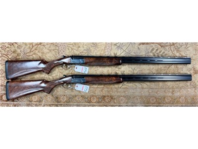 Matched Pair 12 Bore Perazzi High Tech S with SCO wood