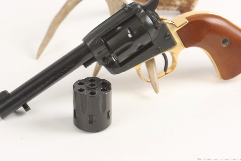 EXCAM BUFFALO SCOUT 22 LR AND MAG GOLD FINISH-img-17