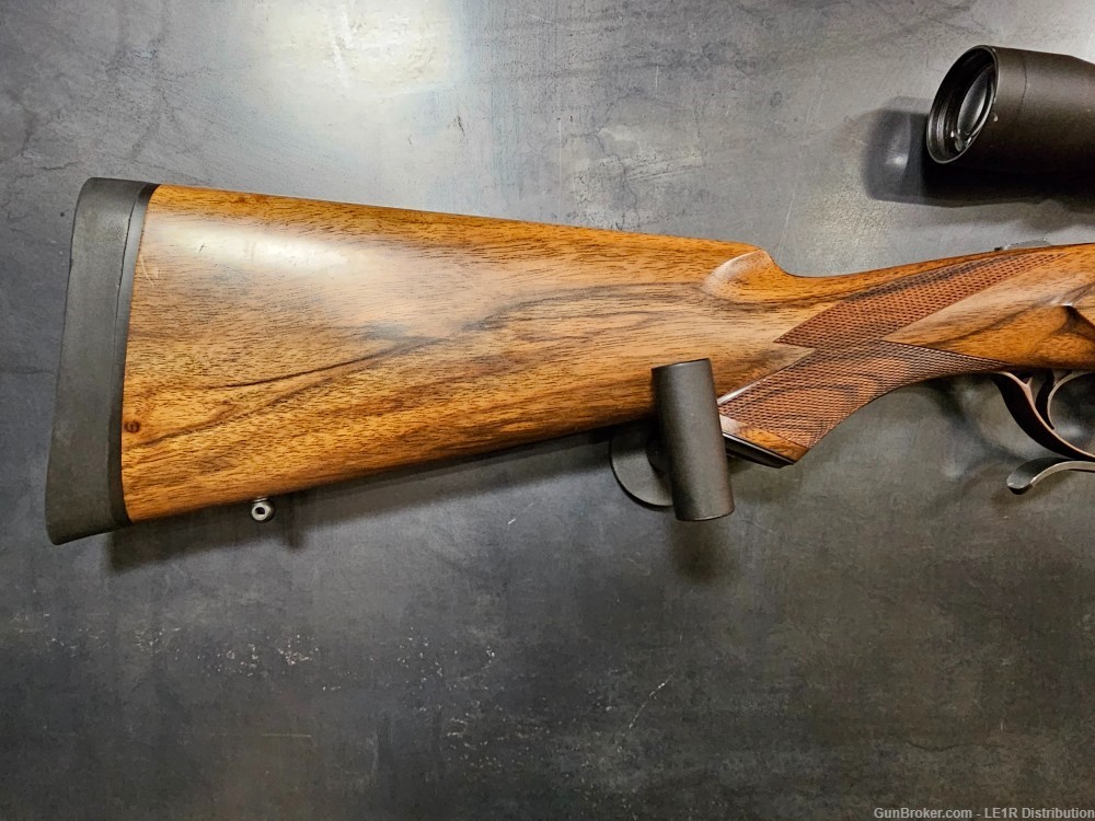 Dakota Model 10 Rifle 330 Dakota Single Shot with Leupold Scope-img-1