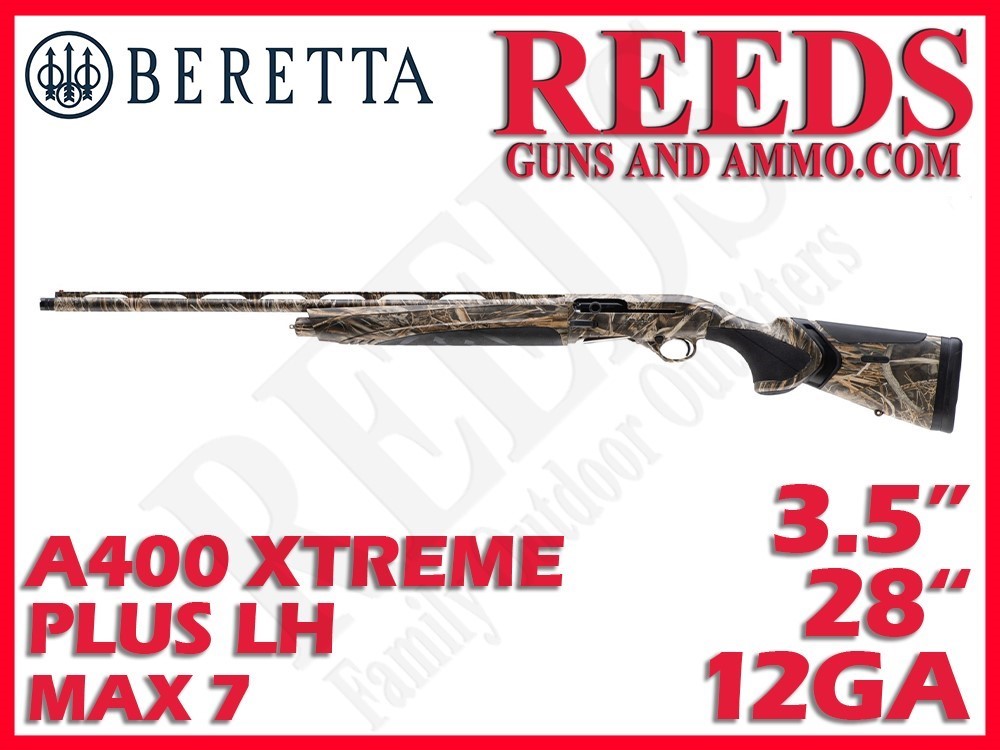 Beretta A400 Xtreme PLUS KO Left Hand Max 7 Camo 12 Ga 3.5in 28in J42XS18L-img-0