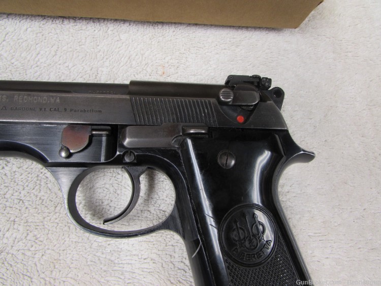 Beretta 92S 9mm AS 2 extra mags in box-img-4