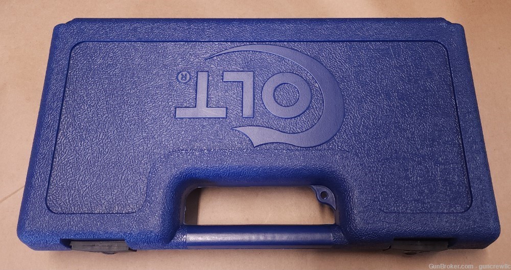 COLT FACTORY NEW OEM Blue Gun Pistol Revolver Box 1911 Python Anaconda -img-1