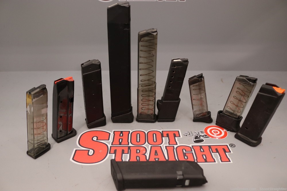 Lot O' Ten (10) Random Glock Magazines (Aftermarket)-img-0