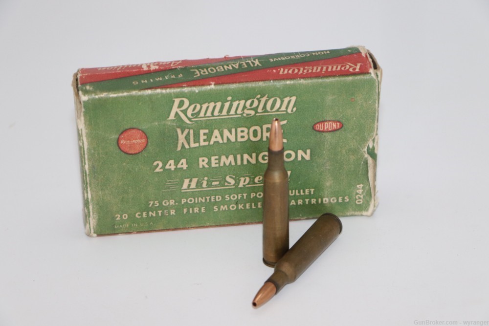 Remington Kleanbore .244 Remington Reloads for Brass - 20 Rounds-img-1