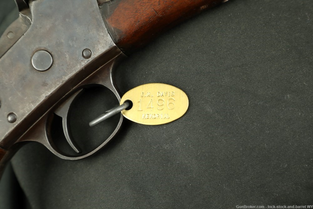 Remington Model 1891 .22 Short, Long Rolling Block Target Pistol, Antique-img-18