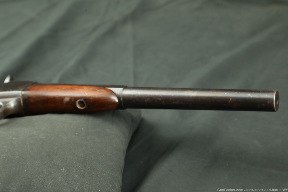Remington Model 1891 .22 Short, Long Rolling Block Target Pistol, Antique-img-10