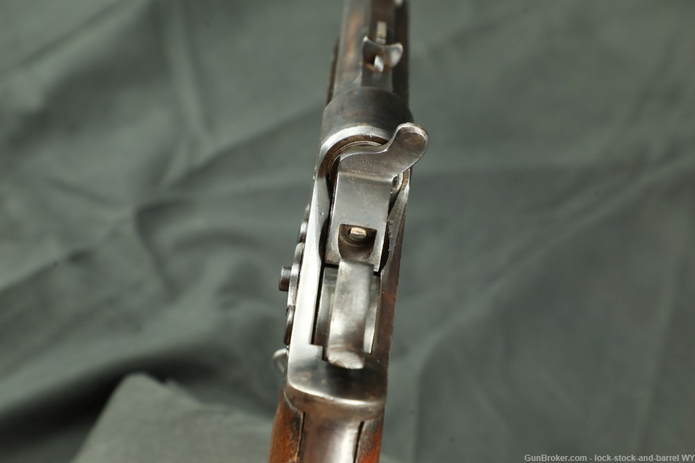 Remington Model 1891 .22 Short, Long Rolling Block Target Pistol, Antique-img-13