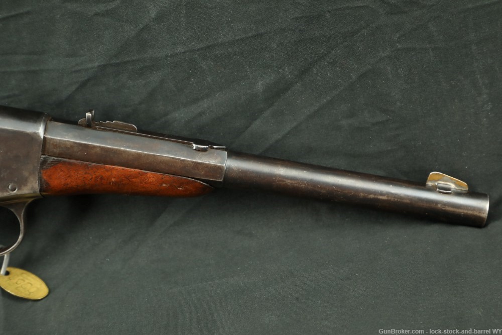 Remington Model 1891 .22 Short, Long Rolling Block Target Pistol, Antique-img-3