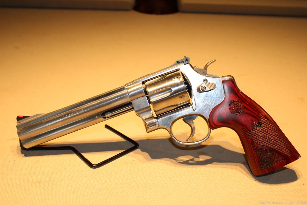 USED Smith and Wesson 629 Classic .44 Mag Revolver 8" Bbl 6rd SA/DA-img-0