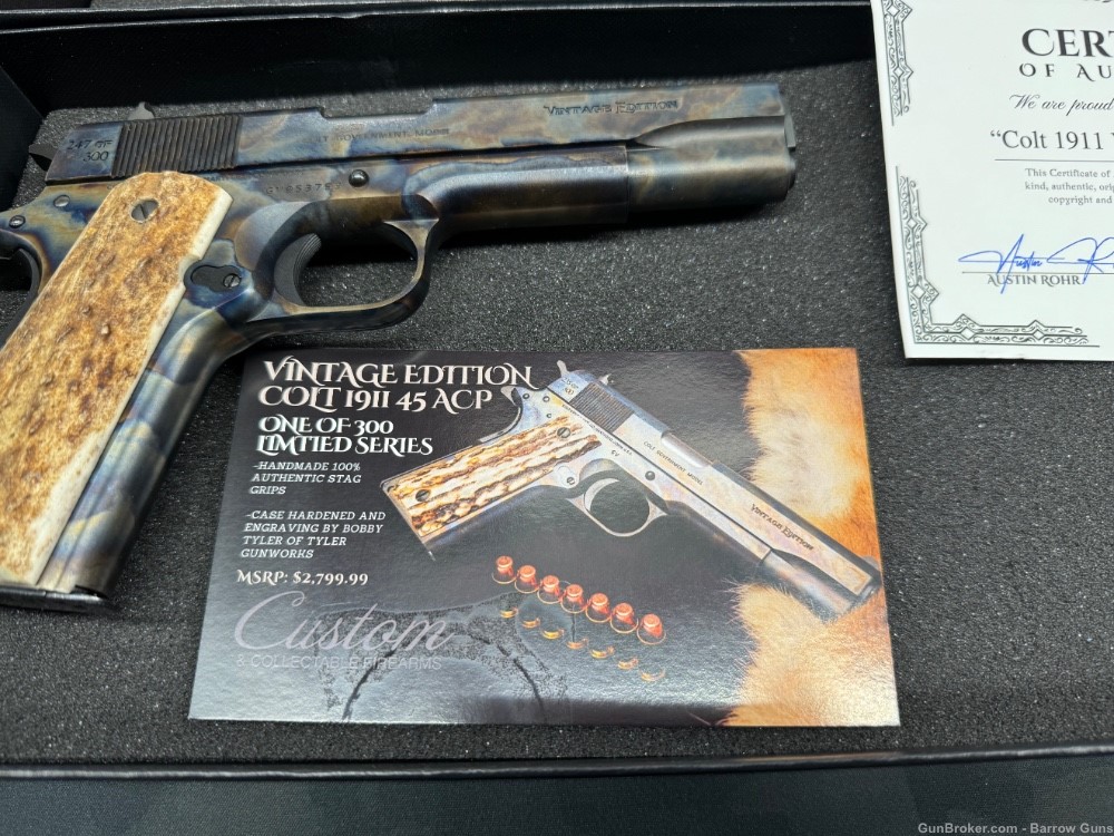 Colt 1911 Limited Edition Vintage Edition 1 of 300-img-3