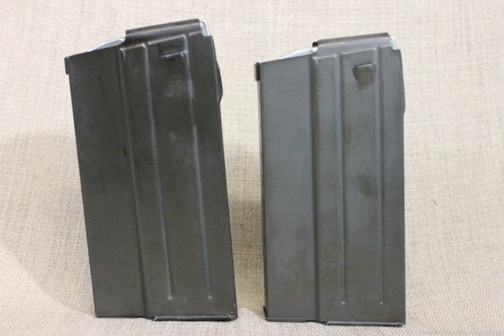 Two Beretta BM59 Original Magazines Pinned to 10rd Capacity-img-1