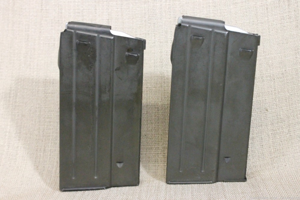 Two Beretta BM59 Original Magazines Pinned to 10rd Capacity-img-0