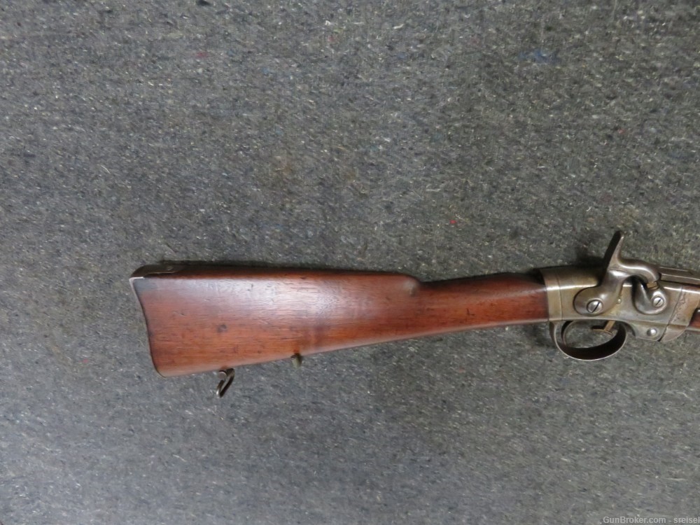 ANTIQUE CIVIL WAR SMITH BREECHLOADING CARBINE-HARD TO FIND-img-1