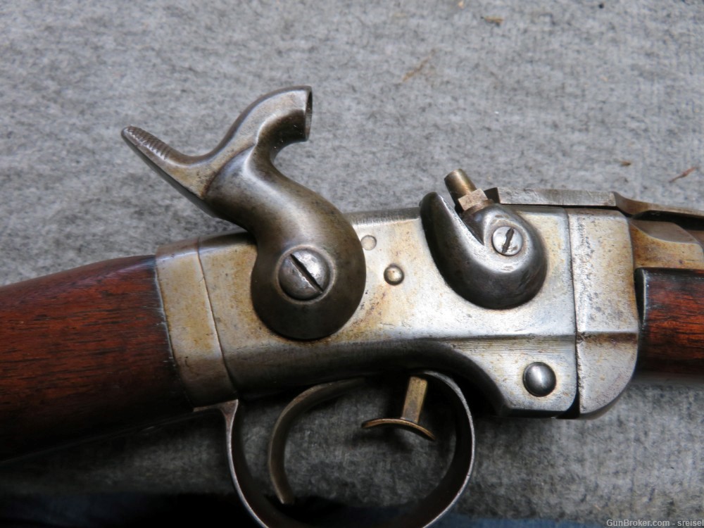 ANTIQUE CIVIL WAR SMITH BREECHLOADING CARBINE-HARD TO FIND-img-12