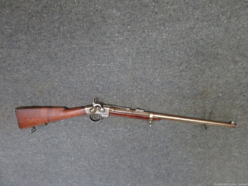 ANTIQUE CIVIL WAR SMITH BREECHLOADING CARBINE-HARD TO FIND-img-0