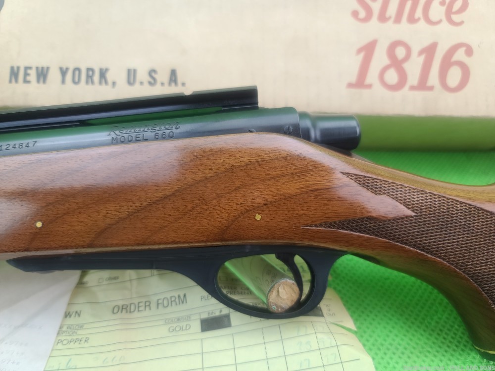 TIME CAPSULE REMINGTON 660 * 222 REM * BORN 1968 FIRST YEAR PRODUCTION-img-45