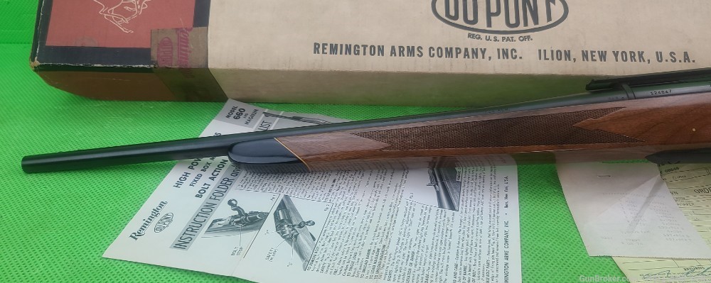 TIME CAPSULE REMINGTON 660 * 222 REM * BORN 1968 FIRST YEAR PRODUCTION-img-51
