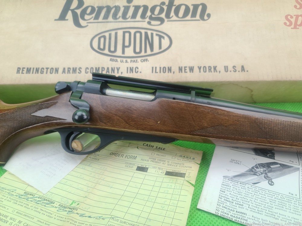 TIME CAPSULE REMINGTON 660 * 222 REM * BORN 1968 FIRST YEAR PRODUCTION-img-15
