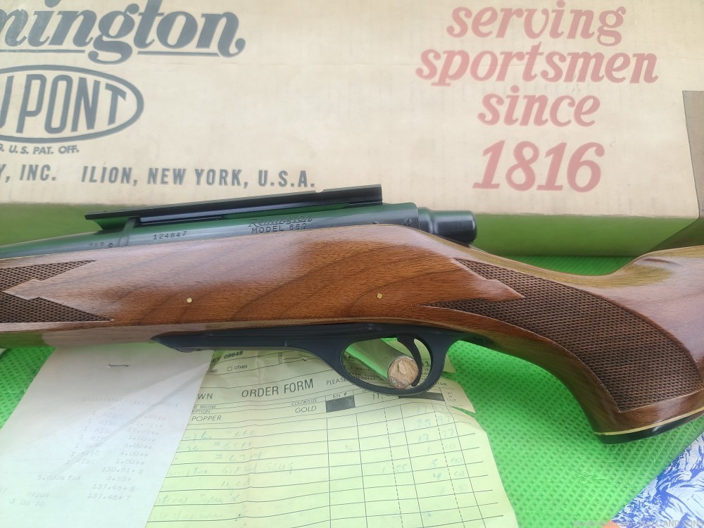 TIME CAPSULE REMINGTON 660 * 222 REM * BORN 1968 FIRST YEAR PRODUCTION-img-47