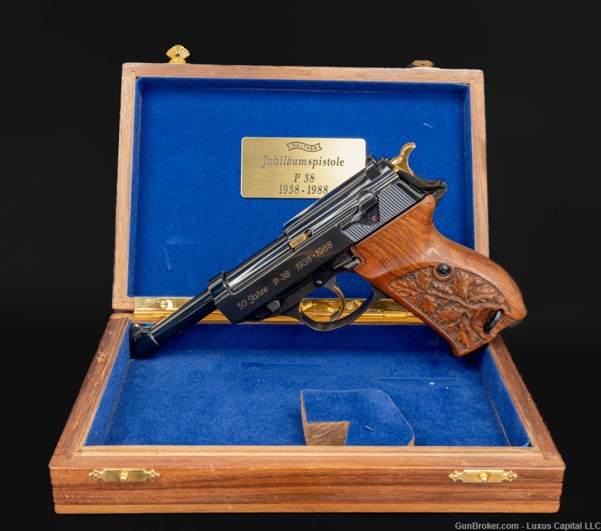 Walther P38 50 Year Anniversary Serial# 002-img-0