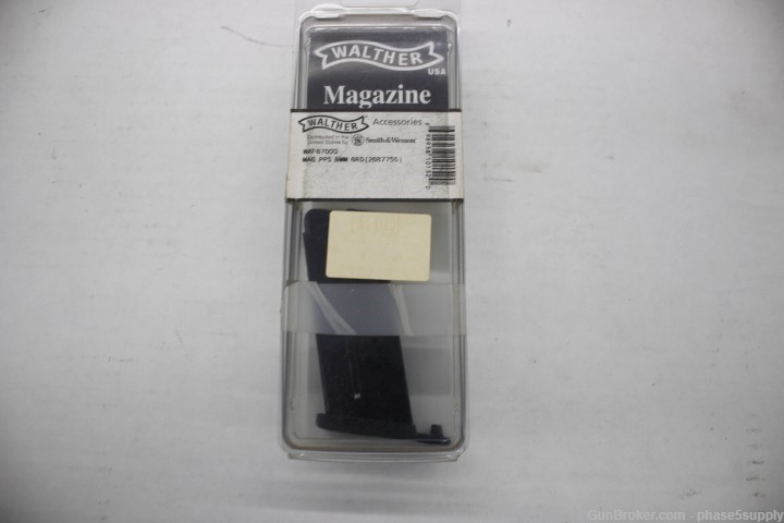Walther PPS 9MM  6rd Magazine-img-0