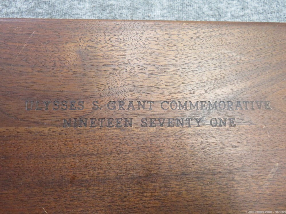 COLT “C” SERIES ULYSSES S. GRANT COMMEMORATIVE 1851 NAVY REVOLVER W/ CASE-img-1