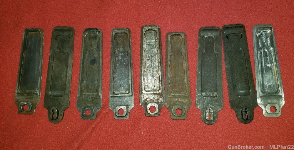 Lot of 9 Masuer floorplates milled mixed assorted parts-img-1
