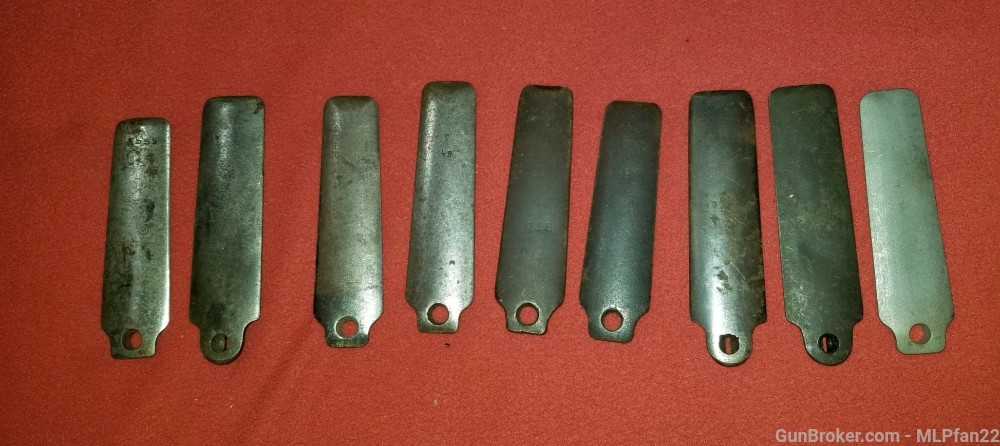 Lot of 9 Masuer floorplates milled mixed assorted parts-img-0