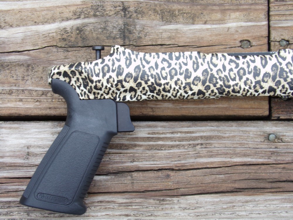 Ruger charger 10/22 stock #4940 Leopard print stock -img-1