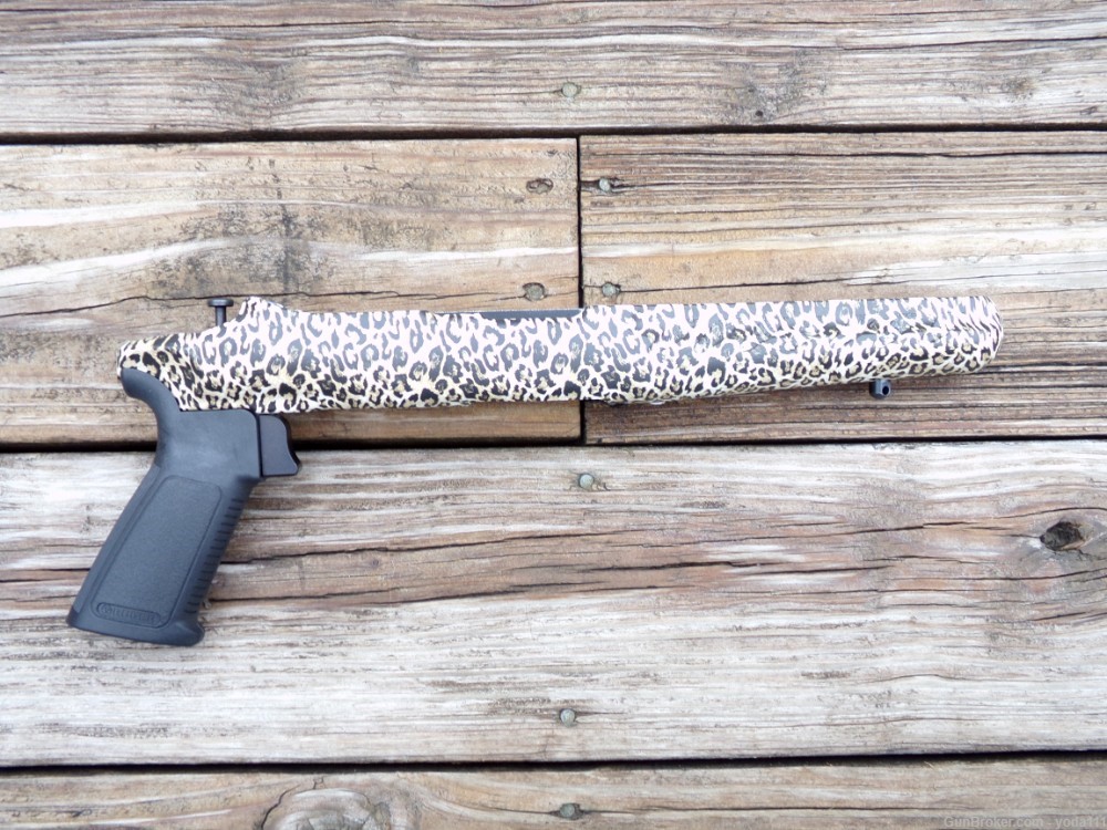 Ruger charger 10/22 stock #4940 Leopard print stock -img-0