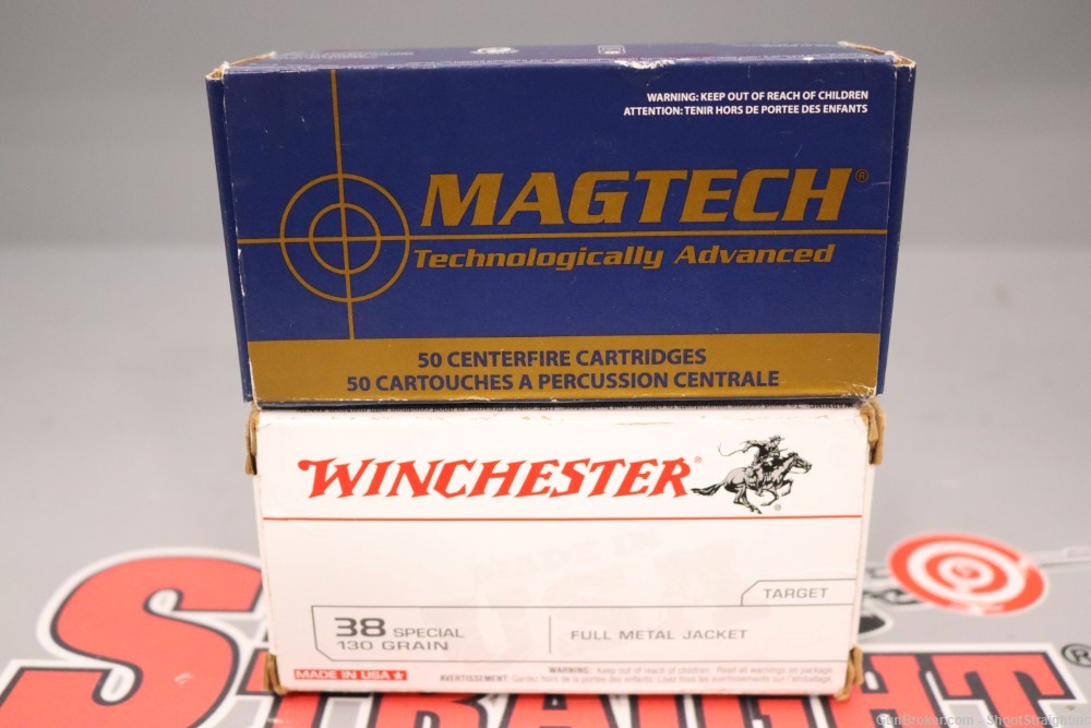 Lot O' 150rds Miscellaneous .38SPL Ammo - Winchester, Magtech & Federal --img-9