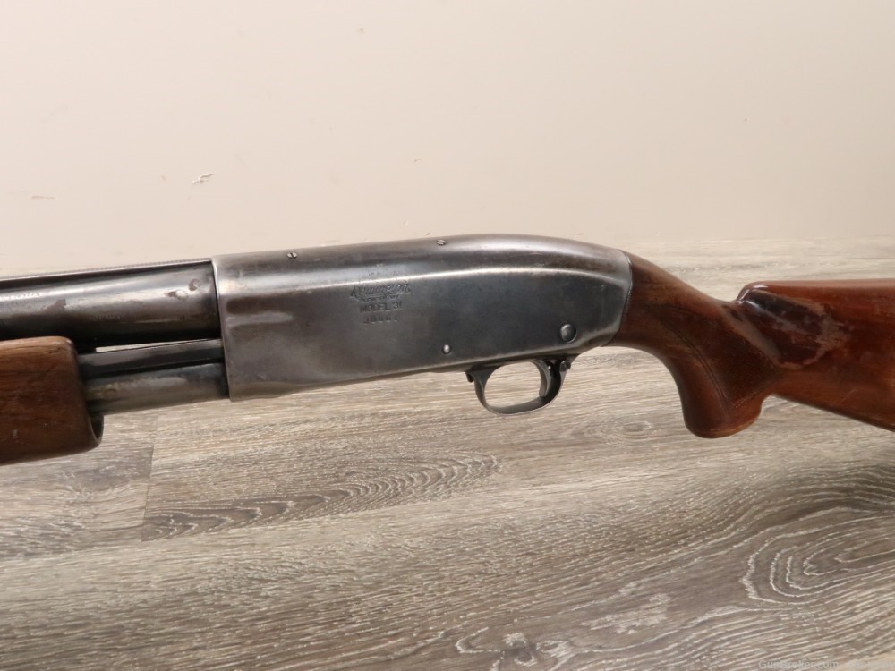 Remington Model 31 Pump Action 12 Ga Shotgun 26" Solid Rib-img-3