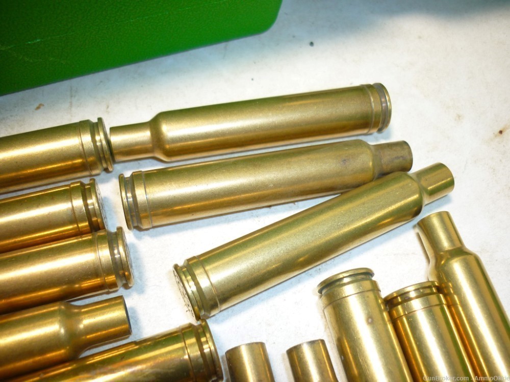 20ct - ONCE FIRED BRASS - 300 WBY MAG - WEATHERBY Factory Brass UNPROCESSED-img-18