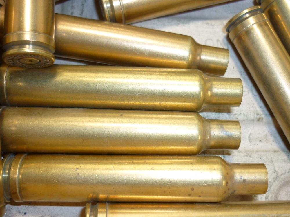 20ct - ONCE FIRED BRASS - 300 WBY MAG - WEATHERBY Factory Brass UNPROCESSED-img-14
