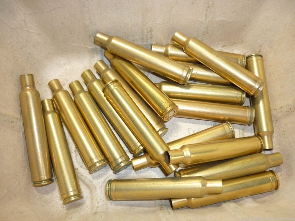 20ct - ONCE FIRED BRASS - 300 WBY MAG - WEATHERBY Factory Brass UNPROCESSED-img-11