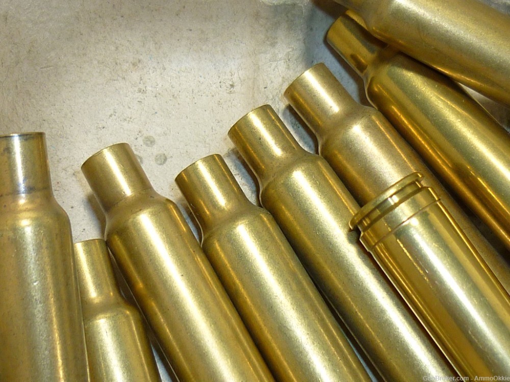 20ct - ONCE FIRED BRASS - 300 WBY MAG - WEATHERBY Factory Brass UNPROCESSED-img-12