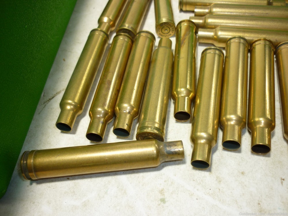 20ct - ONCE FIRED BRASS - 300 WBY MAG - WEATHERBY Factory Brass UNPROCESSED-img-17