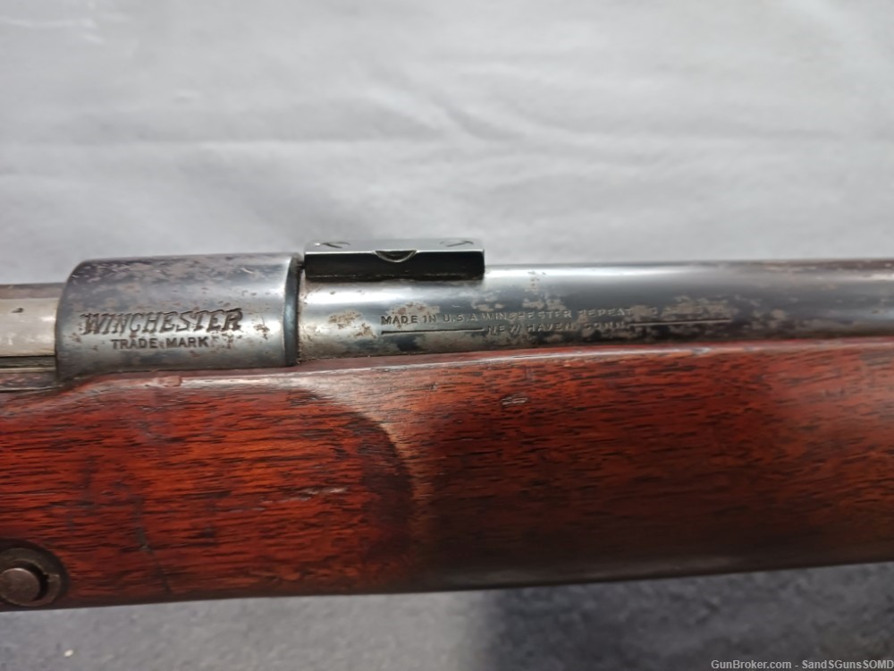 WINCHESTER 52 22 LR WITTEK-VAVE DIAL MICRO SIGHT BOLT ACTION RIFLE USED-img-8