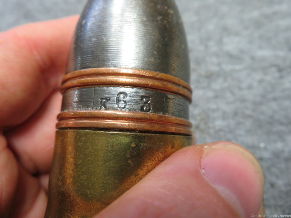 WWI FRENCH 37MM MODEL 1916 INFANTRY GUN ROUND-DATED 1917-img-6