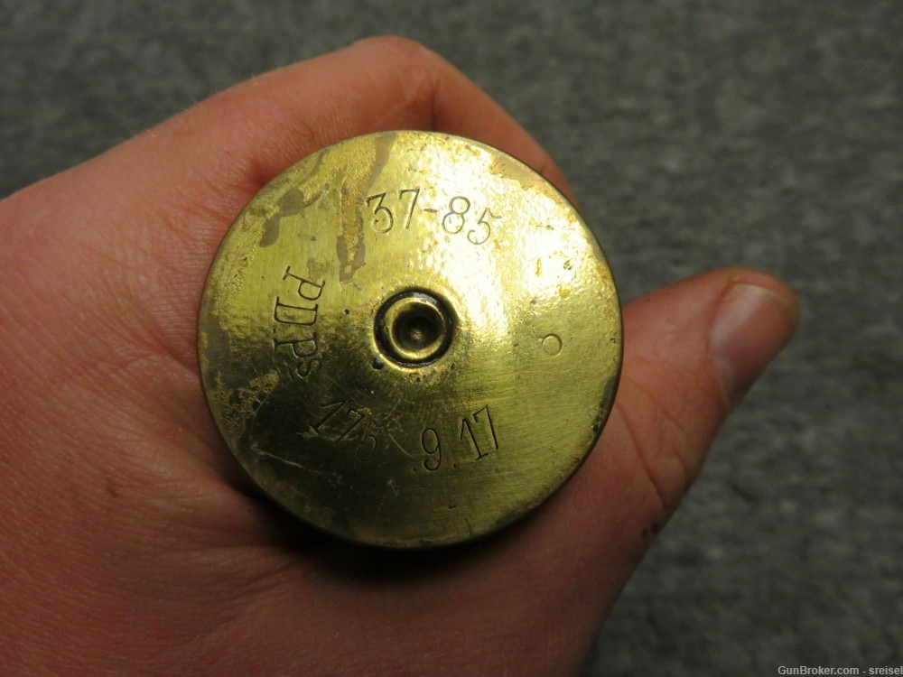 WWI FRENCH 37MM MODEL 1916 INFANTRY GUN ROUND-DATED 1917-img-2
