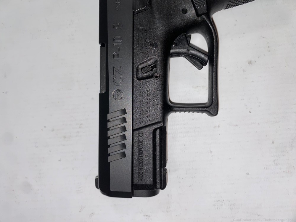 USED! CZ MODEL P-10 S SUB COMPACT PISTOL 9MM $.01 PENNY AUCTION-img-13